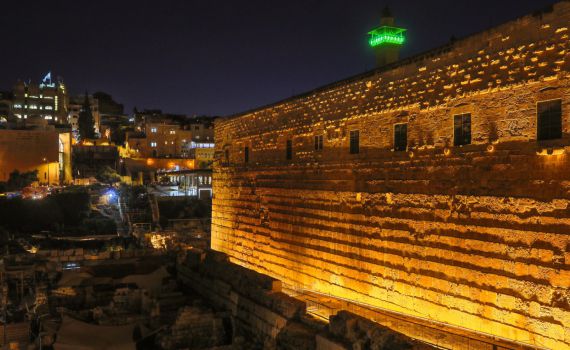 בחג הסוכות: שחזור שירת הלווים למרגלות המקדש