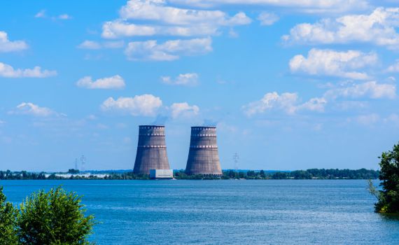 פקחי האו"ם הגיעו לתחנת הכוח באוקראינה