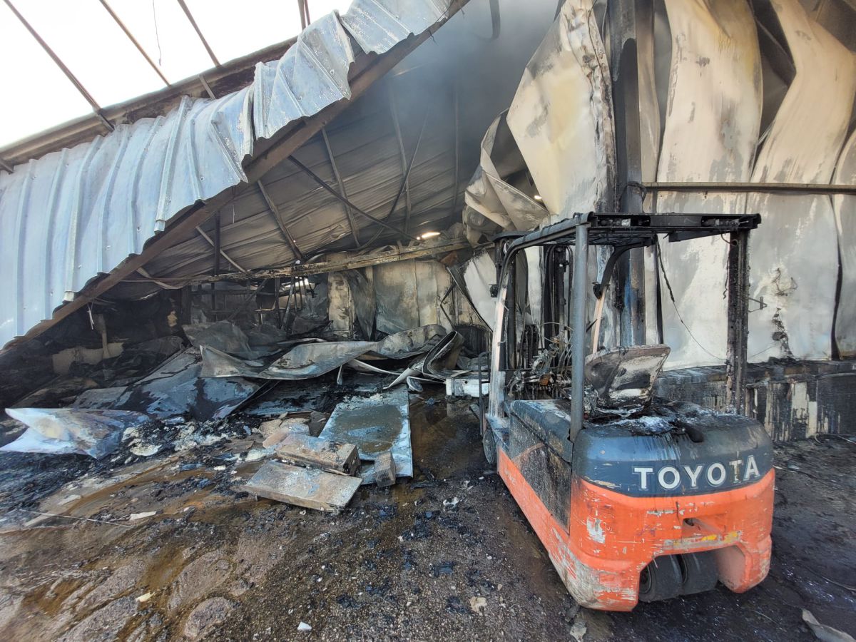 ביום כיפור: פורעים הציתו משק ישראלי בישוב מחולה