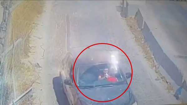 המצלמות תיעדו: המחבל משבי שומרון נמלט ברכבו