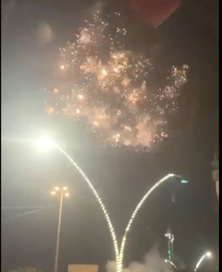 לאחר הפיגוע: זיקוקים וצפירות בחברון הערבית