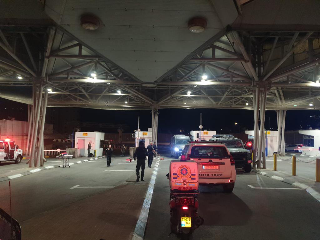 צומת אל חאדר: חשוד נורה ברגלו לאחר שתקף חייל