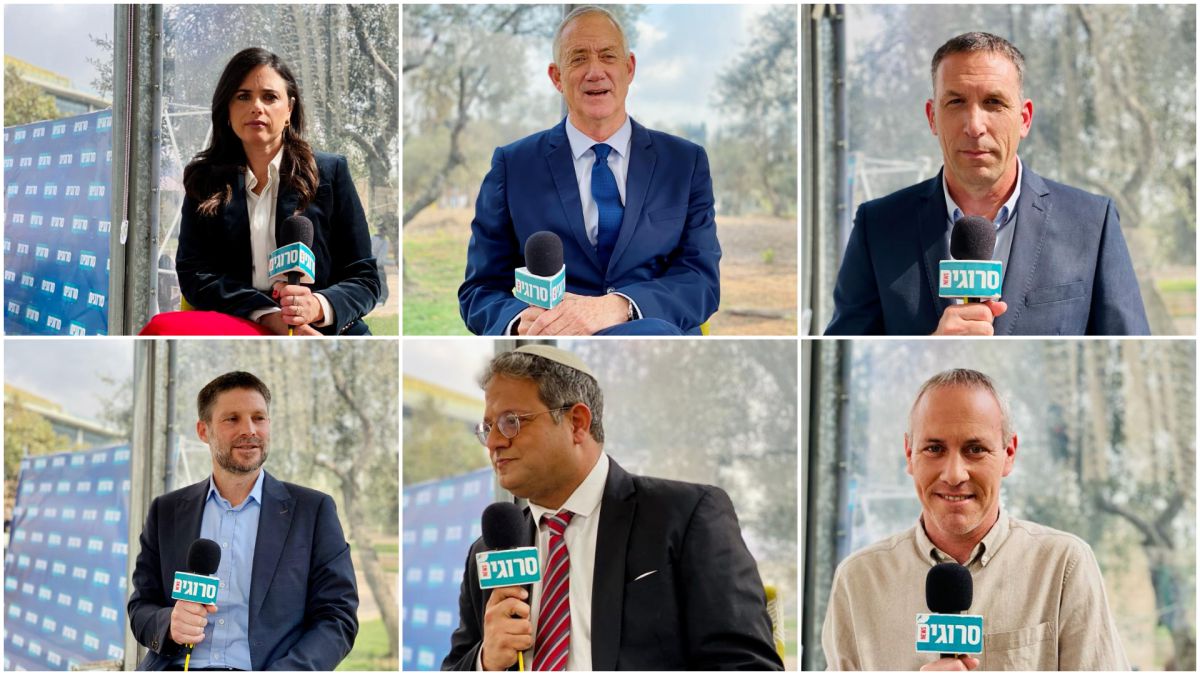 פספסתם? כל הראיונות מאולפן הבחירות של סרוגים