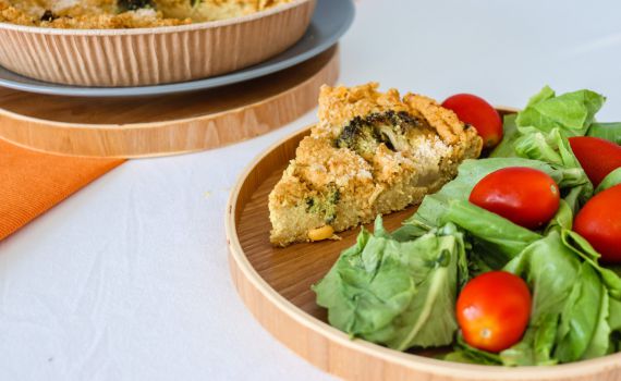 מתכון לפשטידה טבעונית דלת קלוריות ללא גלוטן