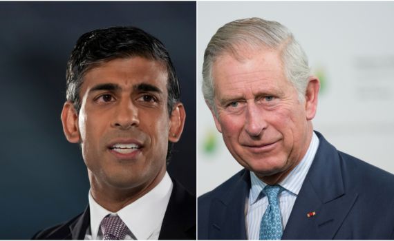 בתום הפגישה עם המלך: רישי סונאק מונה לרה"מ