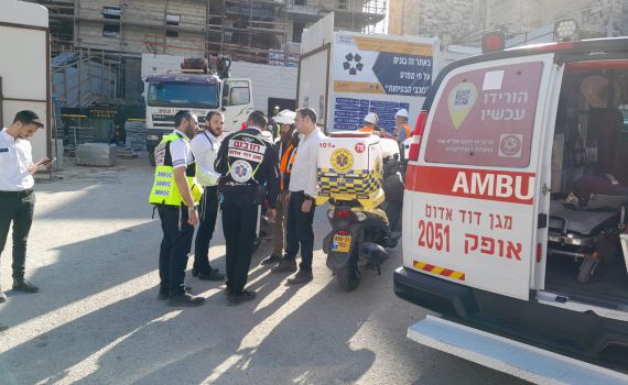 בתוך דקות: שתי תאונות עבודה של פועלי בניין
