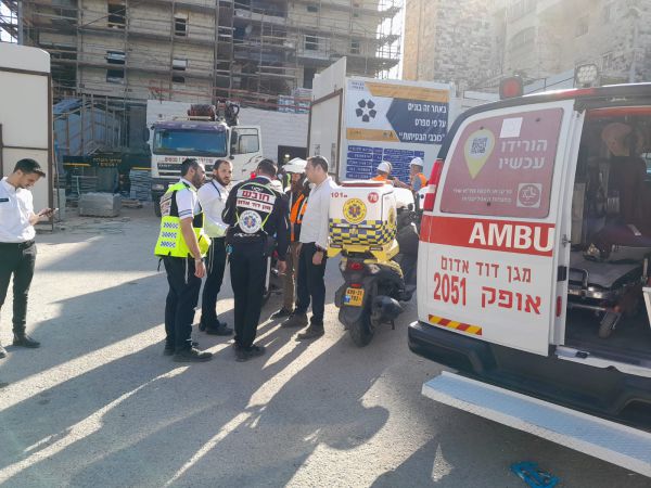 בתוך דקות: שתי תאונות עבודה של פועלי בניין