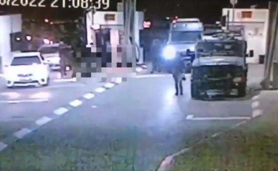 יוצא, יורה ובורח: תיעוד מפיגוע הירי ליד שועפט