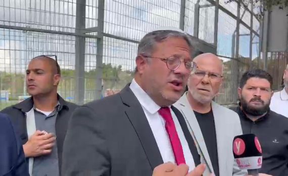 בן גביר בשכונת א-טור: "לירות בנשק חם"