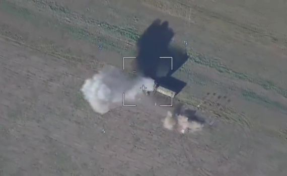 צפו: כטב"מים משמידים מטרות של אוקראינה