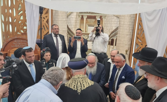 יונתן פולארד התחתן עם רבקה אברהמס. צפו בתיעוד