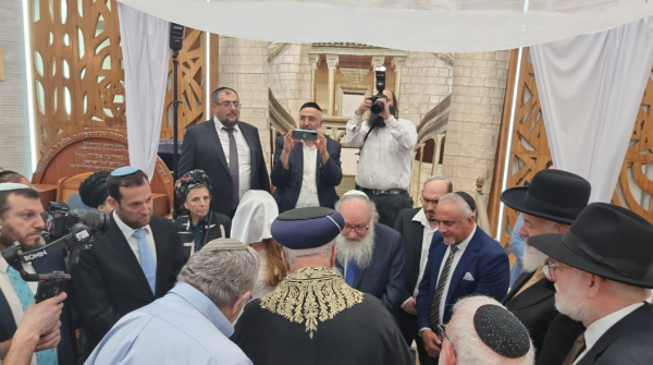 יונתן פולארד התחתן עם רבקה אברהמס. צפו בתיעוד