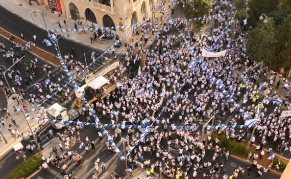 אלו הכבישים שייחסמו מחר בגלל צעדת ירושלים