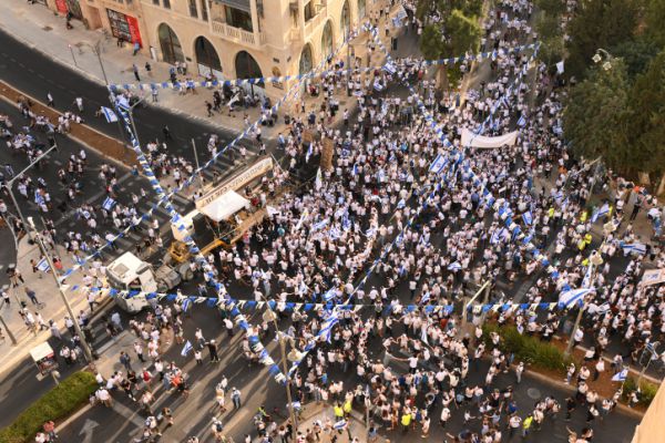 אלו הכבישים שייחסמו מחר בגלל צעדת ירושלים