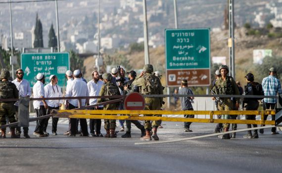עצומת תושבים בשומרון: חיילים, תפקידכם אינו שיטור