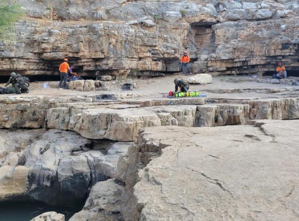 דרמה בנחל פרת: ילד נפל מגובה, נפצע ופונה במסוק