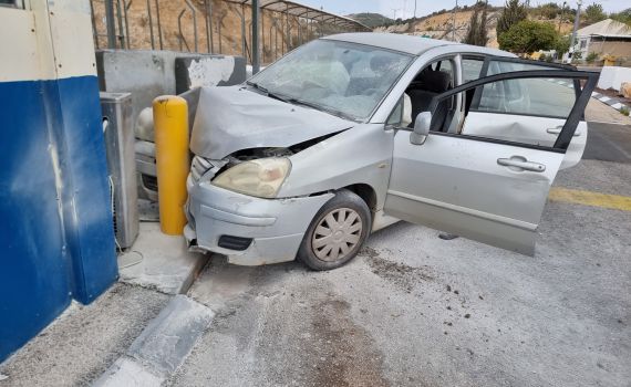 רכב עם 3 שב"חים פגע בלוחם צה"ל ליד קלקיליה