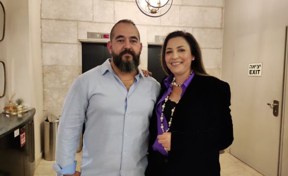 קרן ואיציק קדוש: "מכינים אוכל כאילו זה לבית שלנו"