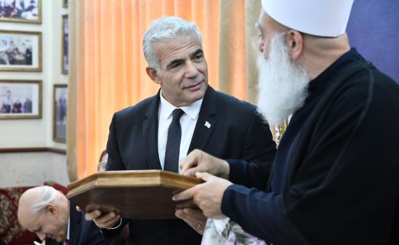 לפיד נגד חוק הלאום: כתם על החברה הישראלית