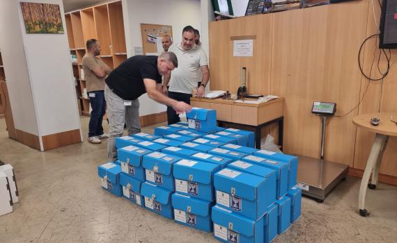 לפני ההצבעה בישראל: הקלפיות מחו"ל הגיעו לארץ