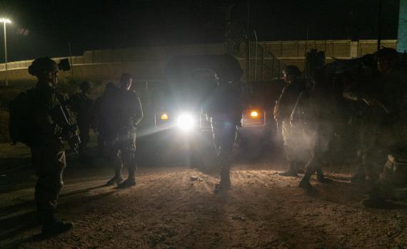 נסיון פיגוע דריסה ליד רמאללה: שני מחבלים חוסלו