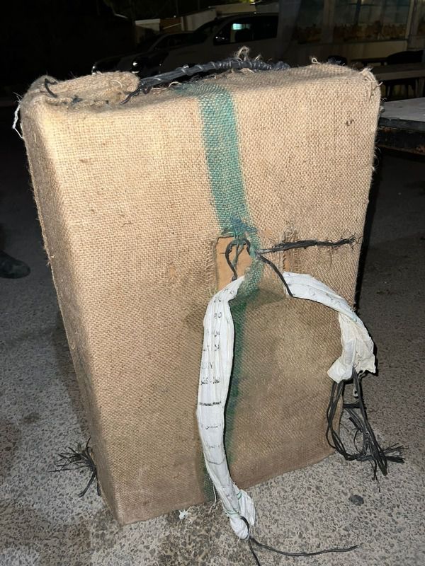 בשווי 800,000 ש"ח: 20 ק"ג סמים נתפסו בדרך ממצרים