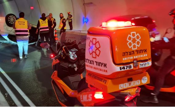 טרגדיה: מתנדב ב'איחוד הצלה' נהרג מפגיעת רכב