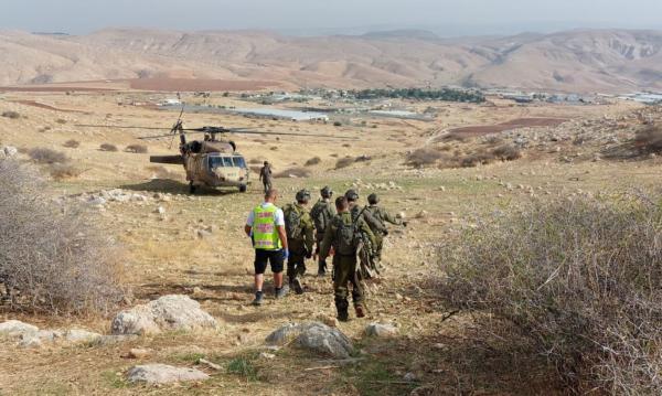פעיל שמאל התמוטט מהתקף לב בבקעת הירדן