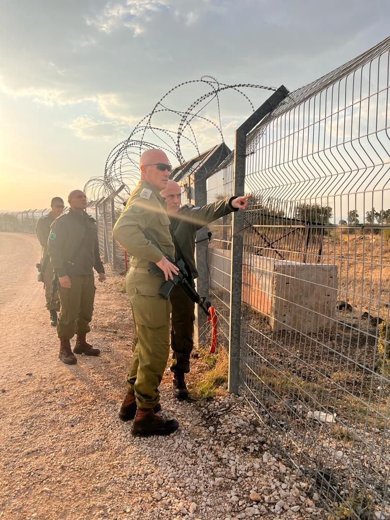 האלוף גורדין הגיע לבסיס בו בוצעה גניבת הענק