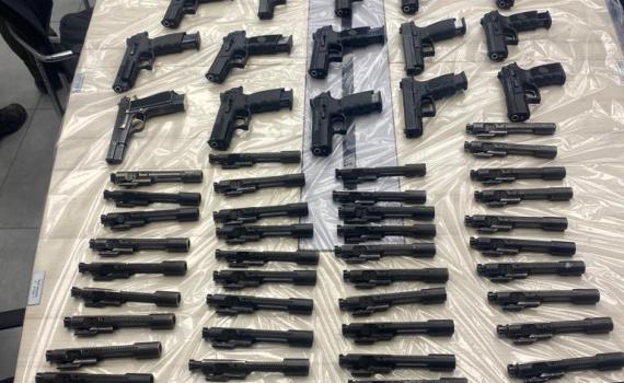 צה"ל והמשטרה סיכלו הברחת נשק ליד עוג'ה