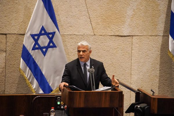 לפיד: "בלב לא שקט מעבירים את המדינה"