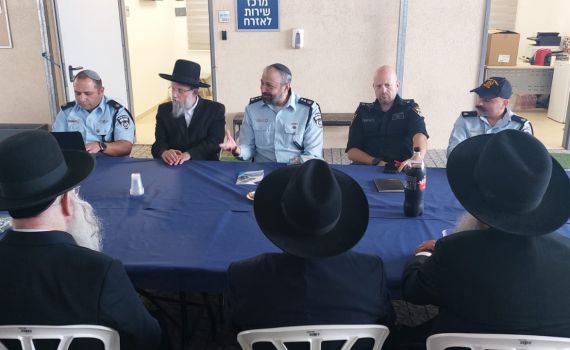 רב המשטרה קיים דיון: האם צריך משטרה בעיר חריש?