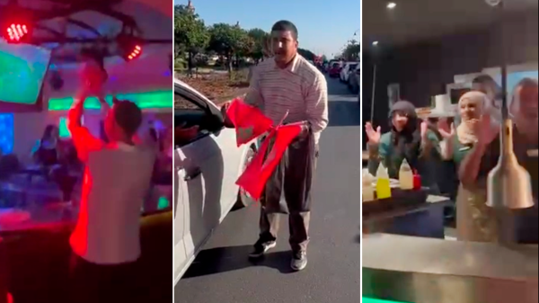 ריקודים ושאגות במטבח: כך חגגו המרוקאים את ה-2:0