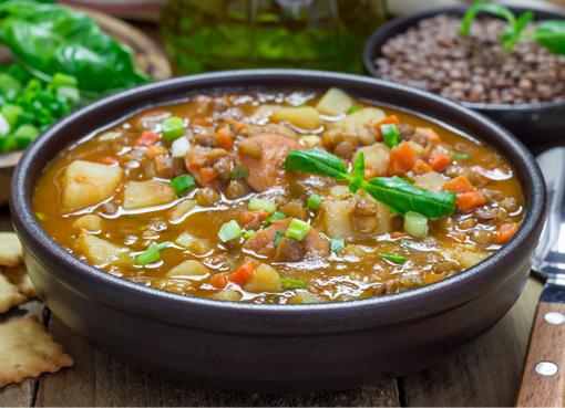 קלי קלות: מתכון למרק עדשים