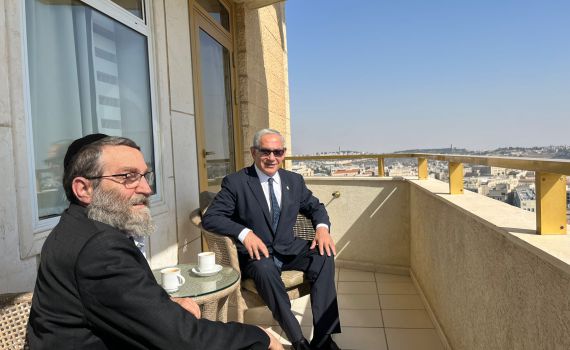 גפני אחרי הפגישה עם נתניהו: תקום ממשלה טובה