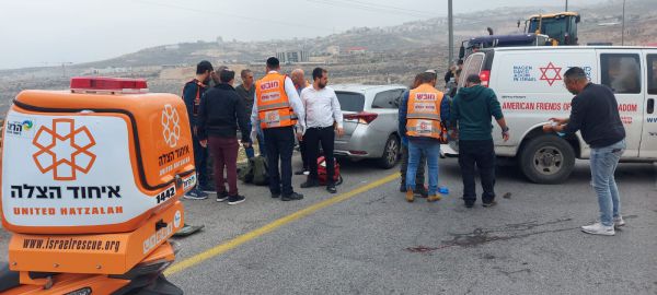 פיגוע דריסה בצומת כוכב יעקב; בת 20 נפצעה קשה