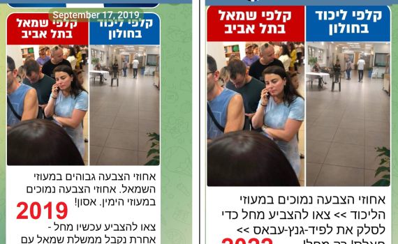 אופס: הליכוד מיחזר פייק ניוז מבחירות 2019
