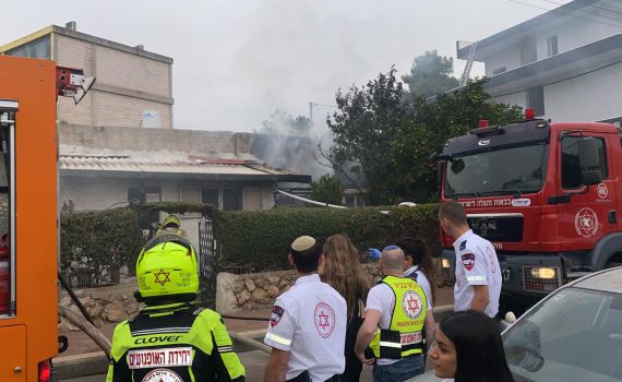 פתח תקוה: בן 86 נספה בשריפה בביתו