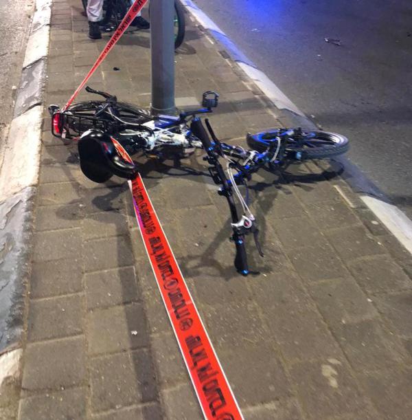 כביש 667: רוכב אופניים החליק בכביש ונהרג