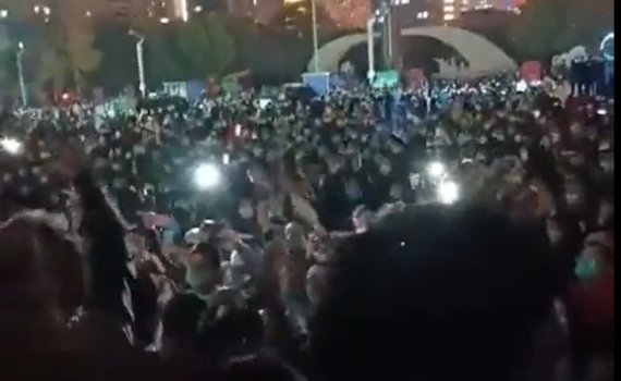 "שי – תתפטר", מחאות חסרות תקדים ברחבי סין