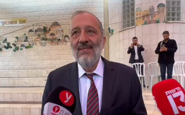 דרעי: הפעם אין רמאים שיעבירו קולות לשמאל