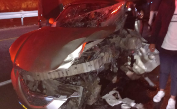 5 פצועים בתאונה קשה בגוש עציון