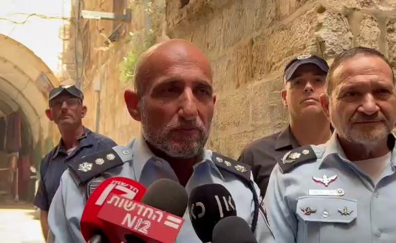 מפקד מרחב דוד: תצפיתניות המשטרה מנעו את הפיגוע