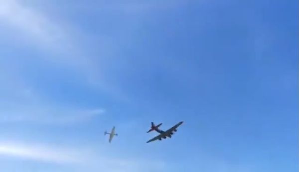 במהלך מפגן אווירי: תאונה אווירית מחרידה בדאלאס