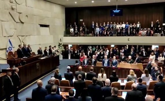 צפו: תרועת הפתיחה של הכנסת ה-25