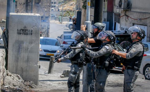 כתב אישום יוגש נגד ערבים שתקפו שוטרים בעיר דוד