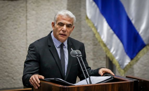 לפיד: "להחזיר את האמון שלנו אחד בשני"