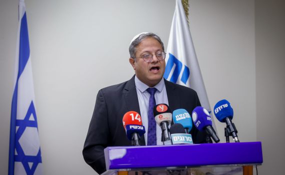 בן גביר תוקף: "לפיד וגנץ עלולים להביא לאינתיפאדה"