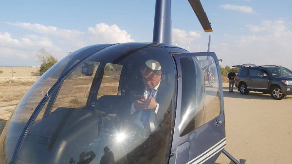 קמפיין געוולד של בן גביר: טס במסוק לשרון