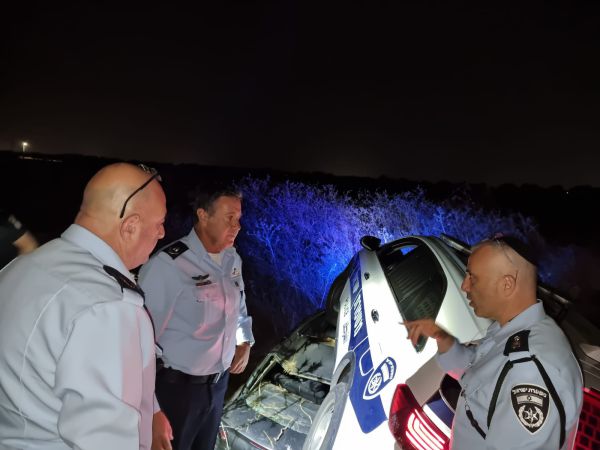 אין הרתעה: כיוונו נשק על שוטרים ונעצרו בתום מרדף